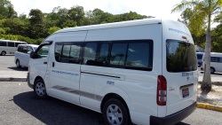 Falmouth airport transfer bus